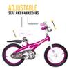 Mobo Childrens-Road-Bicycles Lite Bike w/Training Wheels. 16 Bicycle for 4-6 Years Olds view 3