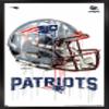 Trends International NFL New England Patriots - Drip Helmet 20 Wall Poster, 22.375" x 34", Black Framed Version view 1