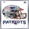Trends International NFL New England Patriots - Drip Helmet 20 Wall Poster, 22.375" x 34", Silver Framed Version view 1
