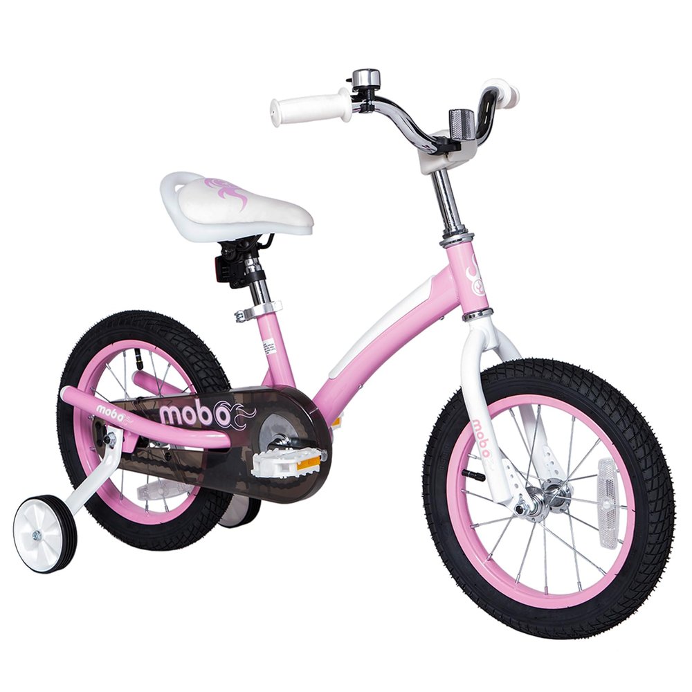 Mobo Bicycle-Training-Wheels First Bike w/Training Wheels. 14 Toddler Bicycle