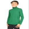 Boy's Oh So Soft Turtleneck Kelly Green Medium view 1