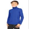 Boy's Oh So Soft Turtleneck Royal Blue Large view 1