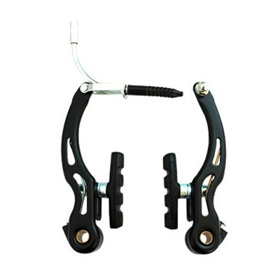Arinda 1 Pair Metal Mountain Bike V Brake Durable Strong Bicycle V Brake Kit Riding Accessories for Mountain Road Bike
