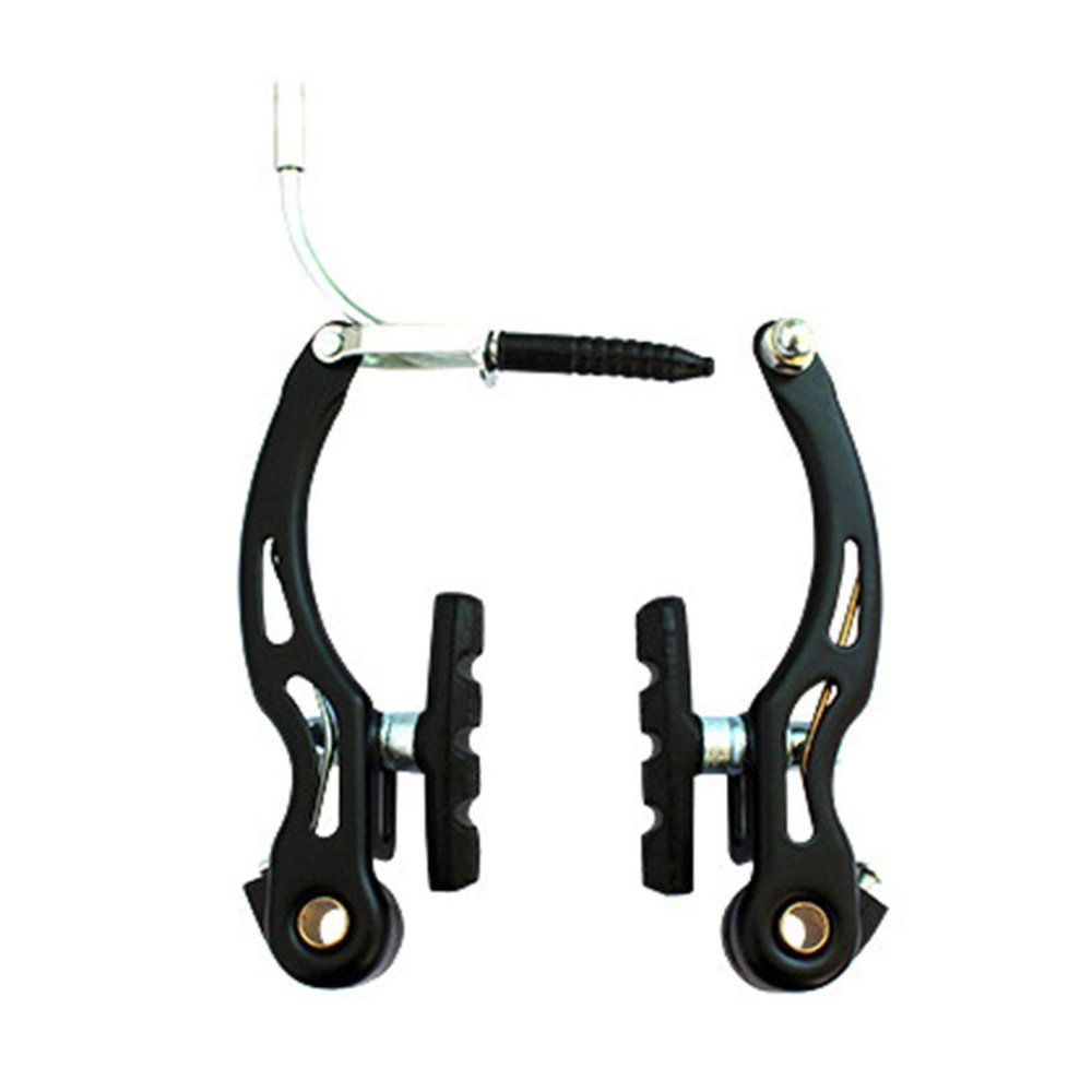 Arinda 1 Pair Metal Mountain Bike V Brake Durable Strong Bicycle V Brake Kit Riding Accessories for Mountain Road Bike
