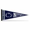 Rico Industries NCAA Penn State Nittany Lions - PSU Exclusive 12" x 30" Felt Wall Dcor Pennant - Great for Home/Bed Room/Man Cave Dcor view 1