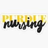 Purdue Nursing - Style 1 - Pack of 3 Stickers - Auto, Wall, Laptop, Cell, Truck Sticker for Windows, Cars, Trucks view 1