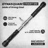 DYNASQUARE Tricep Press Down Cable Machine Attachment, Body Building, LAT Pulldown Attachments, Home Gym Accessories, Double D Handle, V Bar, Tricep Rope, Pull Down Bar view 3