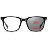 Bifocal Photochromic Reading Glasses Transition Rectangular For Men Women UV400 Sunglasses Readers Anti-UV and anti-glare with box (black, 1.0) view 1