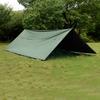 Wind Tour Portable Multifunctional Outdoor Camping Traveling Awning Backpacking Tarp Sunshade Lightweight UV Protection and PU 3000mm Waterproof Rain Fly Tarp Shelter (118 * 177 inches) view 4
