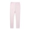 2Pcs Kids Boys Girls Cotton Pajamas Set, Toddler Solid Snug Fit Sleepwear Long Sleeve Tops + Elastic Pants Beige view 4