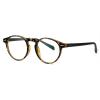 Bifocal Reading Glasses, Photochromic black Sunglasses, Vintage Transition Photochromic round Magnification Presbyopia UV400 (leopard, 4.0) view 3