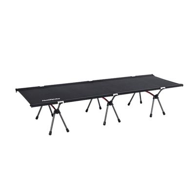 leveraYo Folding Camping Cot with Storage Bag, Portable Camping Cot Bed for Adults, Compact for Outdoor & Indoor use, Camping, Hiking, Lightweight, Heavy Duty Support 150KG