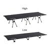 leveraYo Folding Camping Cot with Storage Bag, Portable Camping Cot Bed for Adults, Compact for Outdoor & Indoor use, Camping, Hiking, Lightweight, Heavy Duty Support 150KG view 2