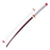 38 Munetoshi Unsharpened Steel LARP Cosplay Anime Mitsuri Kanroji Demon Sword w/Scabbard Costumes view 1