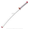 38 Munetoshi Unsharpened Steel LARP Cosplay Anime Mitsuri Kanroji Demon Sword w/Scabbard Costumes view 3