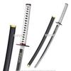 38 Munetoshi Unsharpened Steel LARP Cosplay Anime Giyu Tomioka Demon Sword w/Scabbard Costumes view 2