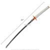 38 Munetoshi Unsharpened Steel LARP Cosplay Anime Shinobu Kocho Demon Sword w/Scabbard Costumes view 3