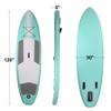 Vilobos Stand Up Paddle Board, Inflatable Paddle Board with SUP Accessories, Backpack, Leash, Double Action Hand Pump & Repair Kit, Large Size Suitable for Youth & Adults (Blue-2, 10ft) view 4