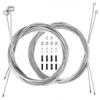 4PCS Bike Brake Cable Shifter Cable, Bicycle Gear Cable Wire for Mountain Bike, Bike Brake Wire Set for Universal Bike, Including 18 PCS Complete Inner Replacement Set view 1