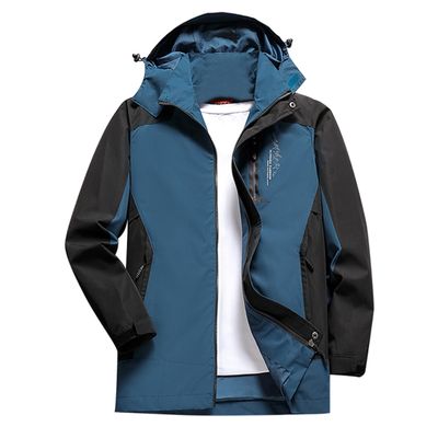 JOMLUN Men's Outdoor Jacket Raincoat Waterpoof Jacket Sport Zipper Coat Winter