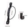 4Pcs Kayaks Canoe Side Mount Handles Replacement Kit with Bungee Cord Paddle Holder Accessories + 4 Pcs J Hook with Hardware Kit for Luggage Handle, Cooler Handle view 3