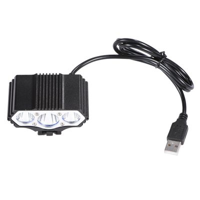Demeras Headlight Light Set 3600LM USB LED Headlight Front Lamp for Outdoor Night Riding Cycling