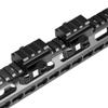 LONSEL Picatinny Riser Mount, Low Profile Rail Riser Mounts Adaptor with QD Lever Lock Quick Release & 3 Slots Picatinny Rails for Scope Rings Optics Sights, 1/2" H x 1.57''L (2 Pack) view 3