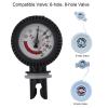 Air Pressure for Inflatable Boat, Air Pressure Barometer, Kayak Pressure Gauge, Manometer Barometer Pressure Tester for Measuring Inflatable Boats River Rafts Pressure view 2