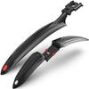 VELMIA Bike Fender Set [24-29 inch] - Universal Bike mud Guard, Mountain Bike Fender Against Splashing Water & Dirt I Bicycle fenders, Bike fenders view 2