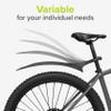 VELMIA Bike Fender Set [24-29 inch] - Universal Bike mud Guard, Mountain Bike Fender Against Splashing Water & Dirt I Bicycle fenders, Bike fenders view 4