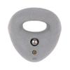 Atomik Rock Climbing Holds Large Bolt-On Ring in Gray Used in Gyms for Down-Climbing view 1