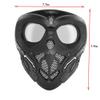 Tactical Airsoft Full Face Mask with Eye Protection for Helmet Apply to Paintball Cosplay Costume Party Hockey(QF Black Gray Lens) view 4