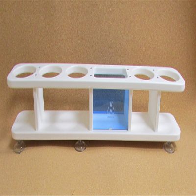 APF Marine Inline Five Beverage Cup Holder w Storage Box Catch All