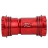 Alloy Thread BB30 Bike Bottom Bracket, BB Bottom Bracket, Screw-in Locking for 24/24mm Crankset 42mm Frame Shell(red) view 3