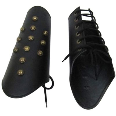 INDIA OVERSEAS TRADING CORP Faux Leather, Bracers - Hand Guard Set