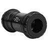 Alloy Thread BB30 Bike Bottom Bracket, BB Bottom Bracket, Screw-in Locking for 24/24mm Crankset 42mm Frame Shell(Black) view 3