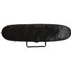 Creatures of Leisure 2023 Longboard Icon Lite Boardcover, 3mm Foam Protection, Durable Matte Black Tarpee, 2-year Warranty, Black Silver, 8'0" view 2
