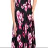 City Studio Womens Plus Floral A-Line Skater Dress Black 14W view 3