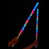 Flashing Panda Set of 6 Light Saber Multicolor Flashing LED Novelty Swords Rave Accessory view 2