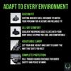 Alien Gear holsters Shape Shift Inside Waist Band - Springfield Hellcat OSP - Right Hand - Standard Clips view 4