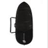 Creatures of Leisure 2023 Fish ICON Lite Boardcover, 3mm Foam Protection, Durable Matte Black Tarpee, 2-Year Warranty, Black Silver, 6'3" view 1