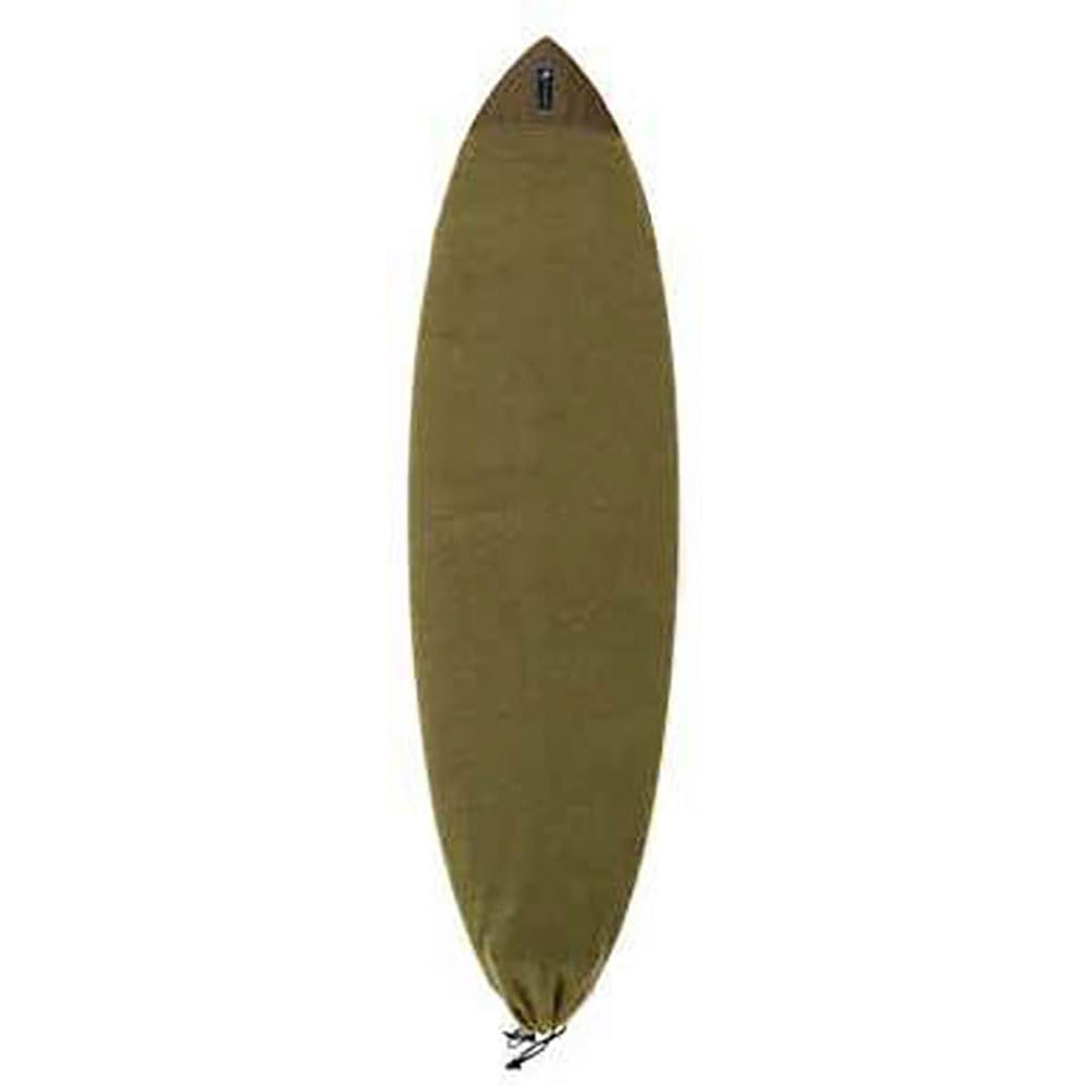 Creatures of Leisure 2023 Fish ICON Deluxe Stretch Sox, Heavyweight Super Soft Stretch Knit, Padded Nose Panel Protection, Military, 6'3"