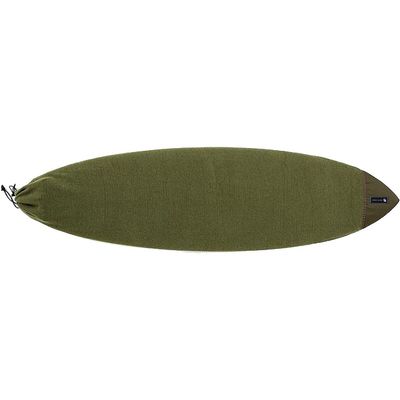 Creatures of Leisure 2023 Fish ICON Deluxe Stretch Sox, Heavyweight Super Soft Stretch Knit, Padded Nose Panel Protection, Military, 6'7"