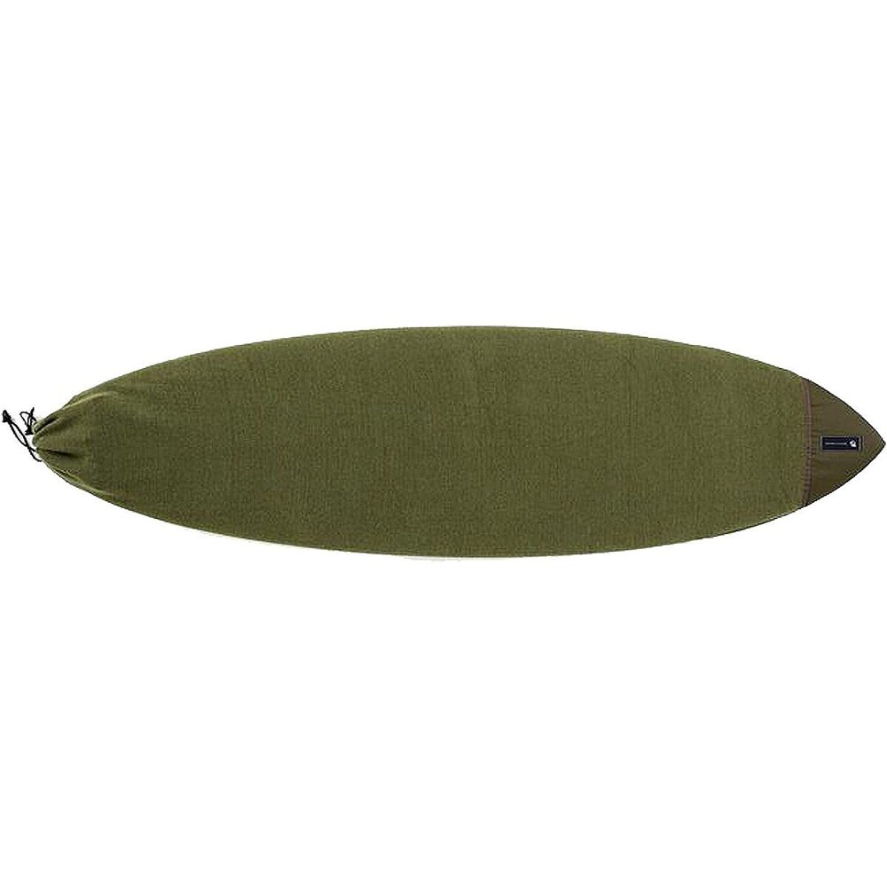 Creatures of Leisure 2023 Fish ICON Deluxe Stretch Sox, Heavyweight Super Soft Stretch Knit, Padded Nose Panel Protection, Military, 6'7"