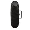 Creatures of Leisure 2023 Longboard Icon Lite Boardcover, 3mm Foam Protection, Durable Matte Black Tarpee, 2-year Warranty, Black Silver, 9'0" view 2