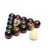 CUPPA Professional Pool Balls/Billiard Balls Set, Complete 16 Balls for Pool Tables (Black) view 2
