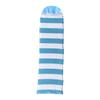 Stretch SUP Board Sock Cover for Paddle Boards - size 8'2 to 12'6 [CHOOSE COLOR] (Blue White Stripe, 9'6 Round) view 1