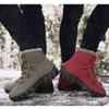 Plus velvet warm snow shoes thickened non-slip waterproof outdoor hiking shoes,Khaki,40 view 2