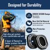 PROHEAR GEP03 Upgraded Gel Ear Pads for Walker's Razor Earmuffs, Comfortable and Soft Replacement Gel Ear Cups with Sealed Bottom Shell view 2