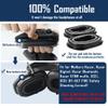 PROHEAR GEP03 Upgraded Gel Ear Pads for Walker's Razor Earmuffs, Comfortable and Soft Replacement Gel Ear Cups with Sealed Bottom Shell view 3